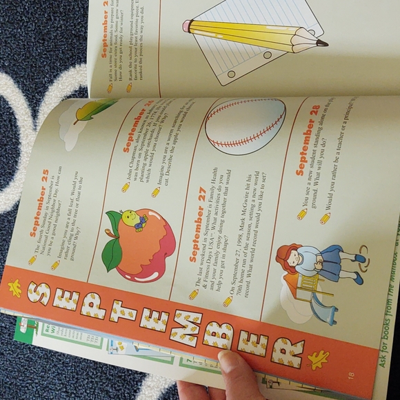 The Mailbox - 730 Journal Prompts Vintage Book - GUC - Picture 9 of 15